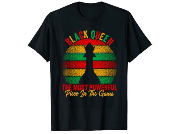 Black Queen BHM Graphics & T-Shirt Designs