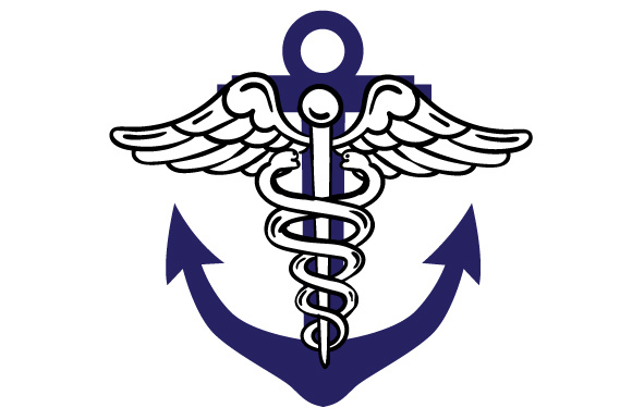 Hospital Corpsman Caduceus Anchor: Medical Crafts