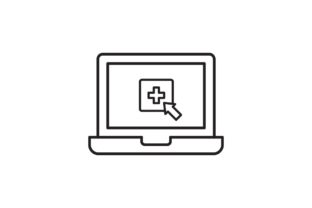 Online Medical Support: Graphics & Icons