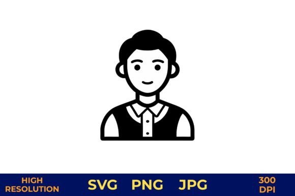 Student in Uniform Vector: Graphics & Illustrations