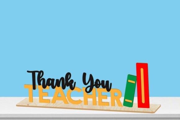 Teacher Laser Cut Decor: Home Decor & Laser Cutting